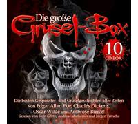 CD Große Horror Caja Das Fantasma De Canterville y Más 10CDs Poe, Dickens, Wilde