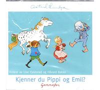 CD Hörbuch Astrid Lindgren NORWEGISCH: Kjenner du Pippi og Emil