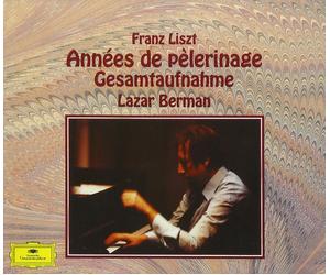 CD Liszt: Years of Pilgrimage Complete Japan Lazar Berman Music (3 CD) Album