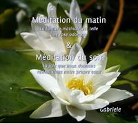 CD Méditation du matin & Méditation du soir « La lumière matinale est telle une rose odorante » et « La joie que nous donnons revient dans notre propre cœur » (durées : 2 x 18min)