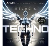 CD Melodic Techno 2025 De Varios Artistas 2CDs Mezclado Por Tom Franke