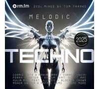 CD Melodic Techno 2025 Sampler Edición Álbum 2CDs, Mezclado por Tom Franke