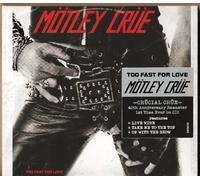 CD MOTLEY CRUE - TOO FAST FOR LOVE nuevo sellado digipak