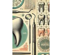 CD_ntal Libreta dentista - Higienista - Protesico dental; Cuaderno A5 cuadricula 150 Páginas