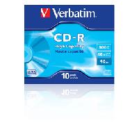 Verbatim CD-R High Capacity 800 MB 40x 10 pieza(s)