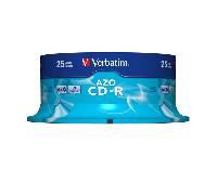 Verbatim CD-R AZO Crystal 700 MB 25 pieza(s) ( 43352 )
