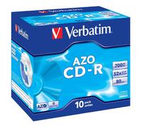 CD-R - VERBATIM - 700 MB Super Azo - 80 min - 48x (10)