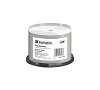 CD-R - VERBATIM - 700MB - 52X - Blanco - 50 piezas - Imprimible térmico grande