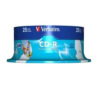 CD-R Verbatim AZO Imprimible 52X/ Tarrina-25uds