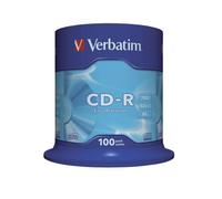 Cd-r verbatim datalife 52x/ tarrina-100uds