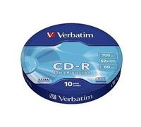 CD-R Verbatim Datalife 52X/ Tarrina-10uds