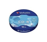 Cd-r verbatim datalife 52x/ tarrina-10uds