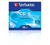 Verbatim CD-R High Capacity 800 MB 40x 10 pieza(s)