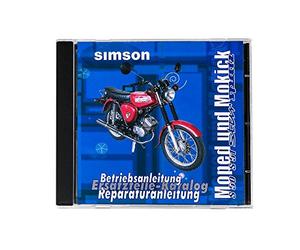 CD, Simson Art-Land y mokick Original documentos