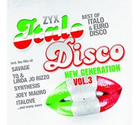 CD ZYX Italo Disco Nueva Generación Vol. 3 De Varios Artistas 2CDs