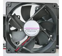 CD1225HB 12025 Slim Fan, DC24V 0.20A Medium Airflow 2-Wire Industrial Cabinet Axial Fan