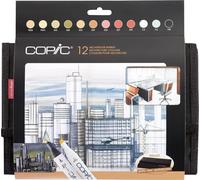 <![CDATA[Copic Classic Recambio de tinta Architecture Colours 12 uds.]]>