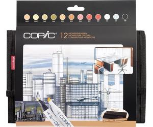 <![CDATA[Copic Classic Recambio de tinta Architecture Colours 12 uds.]]>