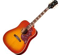 Epiphone Inspirado en Gibson Hummingbird Standard, Cherry Sunburst con bolsa