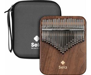 <![CDATA[Sela 21 Black Walnut Solid Kalimba]]>