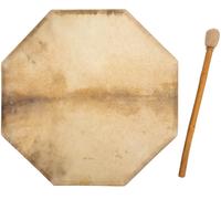 Chamán carga de 8 Rectangular 70 cm tambor de marco piel de cabra Shaman Drum Incluye Stick