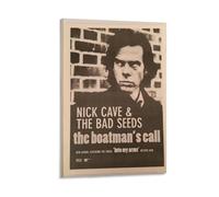 CDAXHOZ Póster de Nick Cave & The BadSeeds2 para pared, hotel, decoración de sala de estar, dormitorio, baño, bar, mostrador, póster de 50 x 75 cm, estilo marco