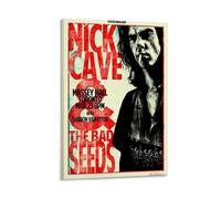 CDAXHOZ Póster de Nick Cave & The BadSeeds7 para pared, hotel, decoración de sala de estar, dormitorio, baño, bar, mostrador, póster de 40 x 60 cm, estilo marco
