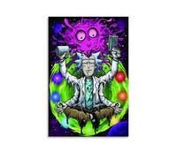 CDAXHOZ Póster de Rick And The Morty para pared, hotel, decoración de sala de estar, dormitorio, baño, bar, mostrador, póster de 20 x 30 cm, estilo sin marco