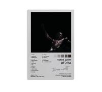 CDAXHOZ Utopia Album2 - Póster para pared, hotel, decoración de sala de estar, dormitorio, baño, bar, mostrador, póster de 40 x 60 cm, estilo sin marco