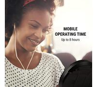 CDC 100MP3 Discman reproductor de CD, CD-R, CD-RW y MP3-CD, USB, sistema antichoque, negro OneConcept