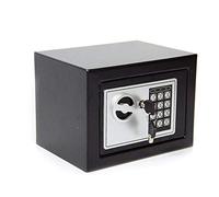 CDC DlGl 6.6LCaja Fuerte lgnifuga Anti-Robo Electrónica con 2 Llaves, Caja Fuerte Empotrable Digital para El Hogar/La Oficina Caja de Seguridad para Objetos de Valor Como Dinero Armas en Efectivo