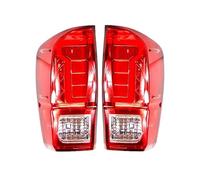 CDCZBJBVG Para Toyota Para Tacoma 2016 2017 2018 2019 2020 Luz Trasera De Coche Luz De Freno Detención Luz Indicadora Luz Parpadeante Luz De Reversa(Red)