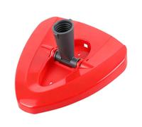 CDDCWZ 1 pieza roja Cabezal de repuesto compatible con mopa giratoria, accesorio para mopa giratoria Vileda Turbo EasyWring 2 en 1, cubierta de repuesto para cabezal de mopa triangular giratorio