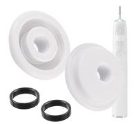 CDDCWZ [2 unidades] Sello de repuesto para cepillo de dientes eléctrico Philips para piezas de repuesto Sonicare HX751v HX9340 HX6810 HX993L HX99XX Series Sello de goma para pieza de mano