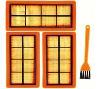 CDDCWZ 3 filtros planos plisados KFI 7420, repuestos y accesorios para aspiradoras de cenizas y sólidos, para Kärcher AD2 Battery AD3 AD4 Premium AD3.000, AD3.200, número de pieza 6.415-953.0