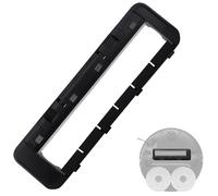 CDDCWZ (Actualización) Xiaomi X20+ Juego de accesorios de cubierta de cepillo principal para Dreame L10s Pro/X40/X30/L20/L40 Ultra Reemplazo de cubierta de cepillo de rodillo de aspiradora (negro)