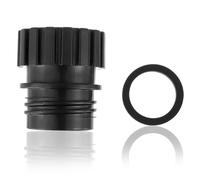 CDDCWZ Adaptador para botellas de cristal Sodastream a botellas de plástico | Para botellas de vidrio Crystal de 0,7 l. Adaptador de conexión rápida para botellas de refresco (negro)