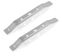 cddcwz Juego de 2 cuchillas de repuesto de acero inoxidable, 28 cm