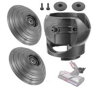 CDDCWZ - Rueda esférica de repuesto + conector para cabezal de aspiradora para Dyson V10 V11 V15 y G5 repuestos cabezal de limpieza de alto par de 100 W