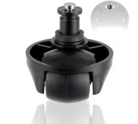 CDDCWZ Rueda silenciosa, rueda delantera, neumático, rueda para Dreame D9/L20 Ultra/L40 Ultra/L10s Pro Gen2/L10s Pro Ultra Heat/L10s Pro Ultra/D9 Max Gen 2/L10s Plus/L10pro/D10s Pro/X40 Ultra