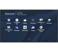 Viewsonic CDE4330 pantalla de señalización 109,2 cm (43") Wifi 450 cd / m² 4K Ultra HD Negro Procesador incorporado Android 11