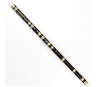 CDEFG Clave Flauta Negra Flauta De Bambú Instrumento Musical Flauta Profesional Dizi Con Línea También Adecuada Para Principiantes Tradicional flauta de bambú (Color : F key)
