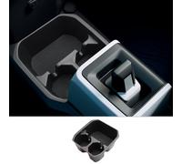 CDEFG Compatible con Dacia Spring Electric EV 2025 Facelift Consola Central Organizador Caja de Almacenamiento Spring EV Almacenamiento Auto Center Console Soporte para bebidas Spring 2025 Accesorios