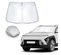 CDEFG Compatible con Hyundai Kona SX2 2024 Hybird EV Eléctrico Parasol Parasol Parabrisas Delantero Parasol Parasol Parasol Delantero Parabrisas Auto Parasol Kona SX2 2024 Accesorios