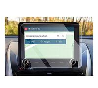 CDEFG Compatible con Mitsubishi Eclipse Cross 2020-2022 Protector de Pantalla de Navegación de Cristal Templado de Vidrio 8 Pulgadas HD GPS Navegador película protegida Glass Coche Accesorios