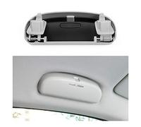 CDEFG Compatible con VW Tiguan 2 MK2 / Golf 7 7.5 / Touran 5t / Passat B8 Valiant 2016-2022 Coche Gafas Caja Organizador Gafas de Sol Soporte Almacenamiento Bolsillos Accesorios (Gris)