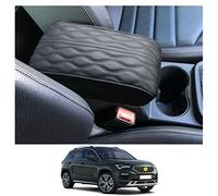 CDEFG Seat Ateca FR 2016-2024 2025 Funda Reposabrazos Coche Cubierta Protectora para Caja Apoyabrazos Consola Central Tapa Antiarañazos Interior Accesorios (Modelo 1)