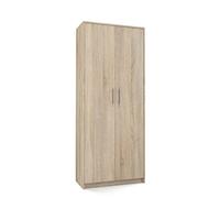 CDF Estantería cerrada Oliv 2D | Color: Sonoma roble | Para sala de estar, oficina, estudio | Moderno | Estante para libros y juguetes | Perfecto para dormitorio infantil, adolescente, habitación