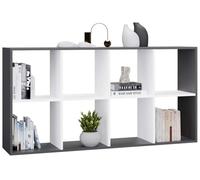 CDF Estantería con 8 compartimentos abiertos - Estantería de almacenamiento para sala de estar, dormitorio, pasillo, habitación de los niños, para decoración, juguetes, documentos, diseño moderno