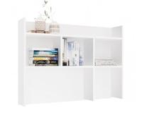 CDF Extractor de Escritorio, Módulo de Escritorio, Escritorio, Estante de Expansión para Oficina y Sala de Estar Oficina en el Hogar - Organizador de Documentos Accesorios - 100 cm Blanco